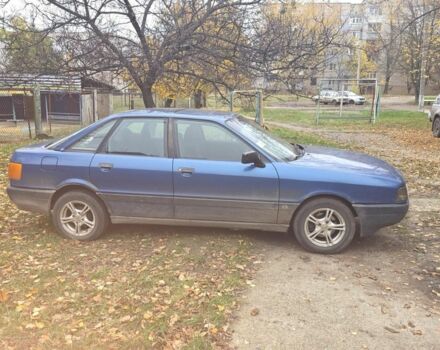 Синий Ауди 80, объемом двигателя 0 л и пробегом 390 тыс. км за 600 $, фото 3 на Automoto.ua