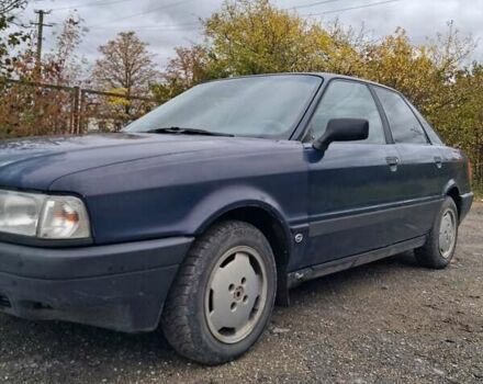 Синій Ауді 80, об'ємом двигуна 1.8 л та пробігом 313 тис. км за 2000 $, фото 3 на Automoto.ua