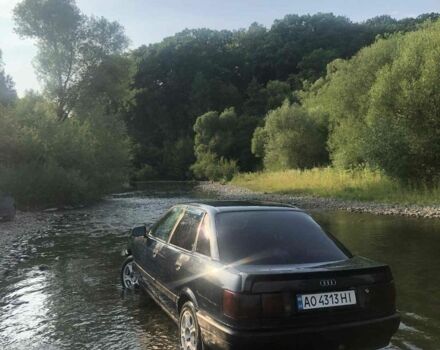 Синий Ауди 80, объемом двигателя 1.8 л и пробегом 370 тыс. км за 2200 $, фото 11 на Automoto.ua