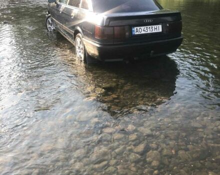 Синий Ауди 80, объемом двигателя 1.8 л и пробегом 370 тыс. км за 2200 $, фото 9 на Automoto.ua