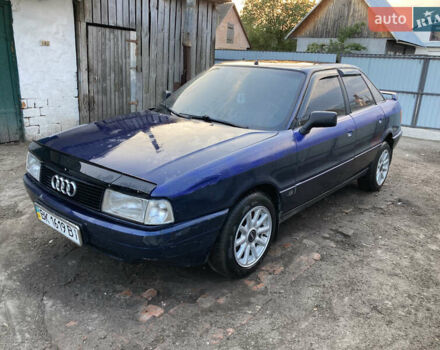 Синий Ауди 80, объемом двигателя 2 л и пробегом 266 тыс. км за 2000 $, фото 3 на Automoto.ua