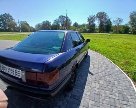 Синий Ауди 80, объемом двигателя 1.8 л и пробегом 340 тыс. км за 1450 $, фото 2 на Automoto.ua