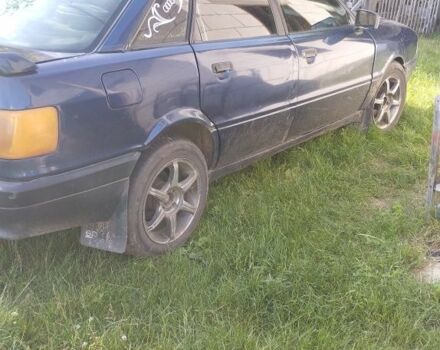 Синий Ауди 80, объемом двигателя 0 л и пробегом 240 тыс. км за 1200 $, фото 4 на Automoto.ua