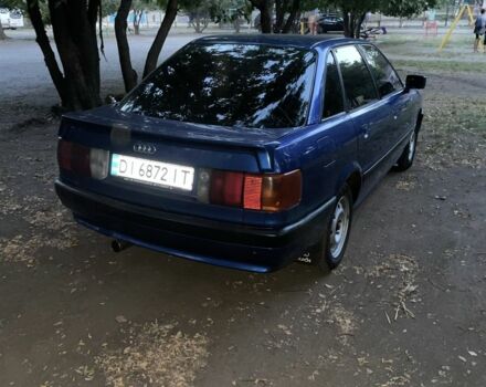 Синий Ауди 80, объемом двигателя 1.8 л и пробегом 376 тыс. км за 2000 $, фото 2 на Automoto.ua