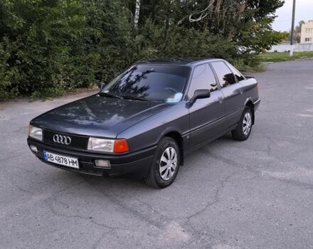 Синій Ауді 80, об'ємом двигуна 2 л та пробігом 310 тис. км за 2100 $, фото 1 на Automoto.ua