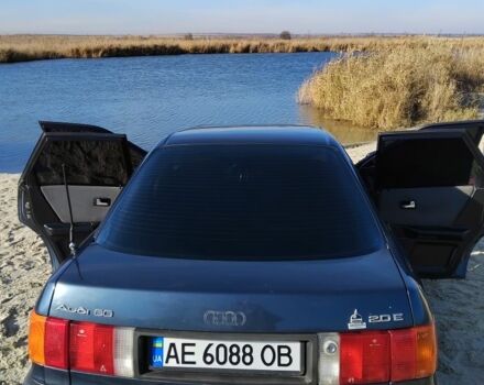 Синій Ауді 80, об'ємом двигуна 2 л та пробігом 375 тис. км за 2185 $, фото 1 на Automoto.ua