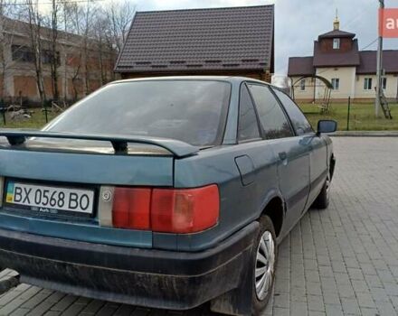 Синій Ауді 80, об'ємом двигуна 1.8 л та пробігом 320 тис. км за 1450 $, фото 7 на Automoto.ua
