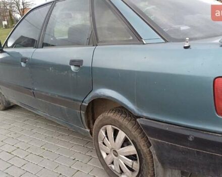 Синій Ауді 80, об'ємом двигуна 1.8 л та пробігом 320 тис. км за 1450 $, фото 2 на Automoto.ua