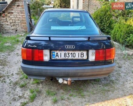 Синий Ауди 80, объемом двигателя 1.8 л и пробегом 432 тыс. км за 800 $, фото 7 на Automoto.ua