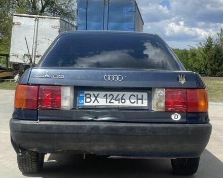 Синій Ауді 80, об'ємом двигуна 1.6 л та пробігом 372 тис. км за 900 $, фото 6 на Automoto.ua