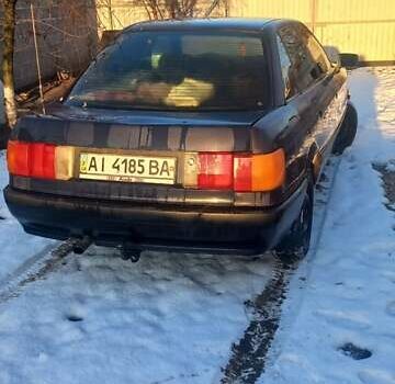 Синий Ауди 80, объемом двигателя 1.6 л и пробегом 550 тыс. км за 1300 $, фото 13 на Automoto.ua
