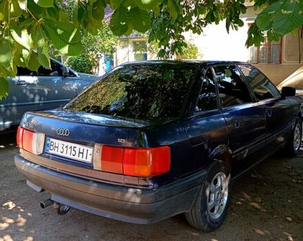 Синій Ауді 80, об'ємом двигуна 1.8 л та пробігом 222 тис. км за 1750 $, фото 2 на Automoto.ua