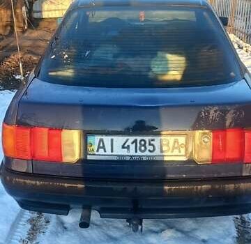 Синий Ауди 80, объемом двигателя 1.6 л и пробегом 550 тыс. км за 1300 $, фото 4 на Automoto.ua