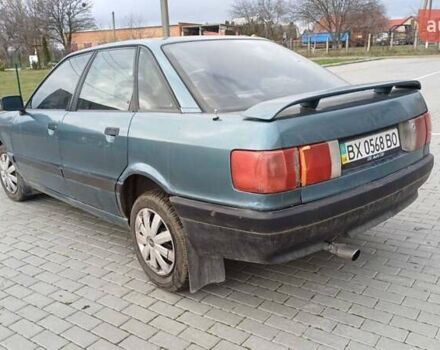 Синій Ауді 80, об'ємом двигуна 1.8 л та пробігом 320 тис. км за 1450 $, фото 8 на Automoto.ua