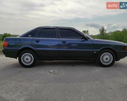 Синий Ауди 80, объемом двигателя 2 л и пробегом 375 тыс. км за 2400 $, фото 12 на Automoto.ua
