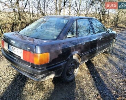 Синий Ауди 80, объемом двигателя 1.8 л и пробегом 400 тыс. км за 700 $, фото 10 на Automoto.ua