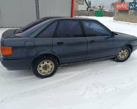 Синій Ауді 80, об'ємом двигуна 2 л та пробігом 400 тис. км за 1300 $, фото 1 на Automoto.ua