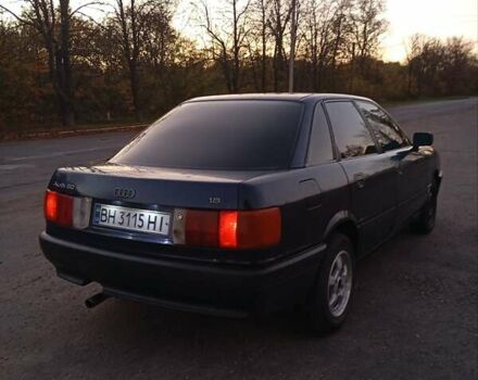 Синий Ауди 80, объемом двигателя 1.8 л и пробегом 573 тыс. км за 1650 $, фото 3 на Automoto.ua