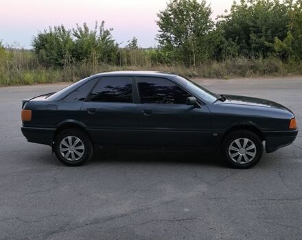 Синій Ауді 80, об'ємом двигуна 2 л та пробігом 310 тис. км за 2100 $, фото 3 на Automoto.ua