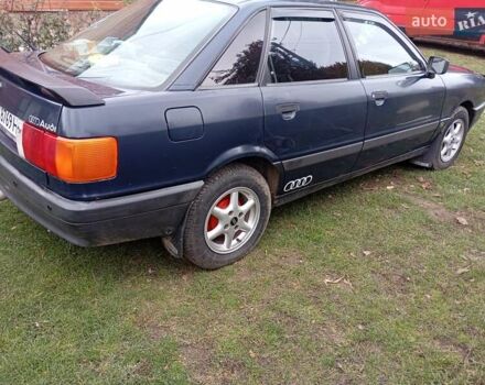 Ауди 80 1991 в Луцке на Automoto.ua Синий Ауди 80, объемом двигателя 1.6 л и пробегом 310 тыс. км за 1900 $, фото 3 на Automoto.ua