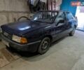 Синий Ауди 80, объемом двигателя 1.6 л и пробегом 190 тыс. км за 1100 $, фото 1 на Automoto.ua