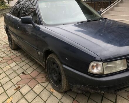 Синий Ауди 80, объемом двигателя 1.8 л и пробегом 170 тыс. км за 1500 $, фото 2 на Automoto.ua
