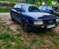 Синий Ауди 80, объемом двигателя 1.8 л и пробегом 100 тыс. км за 1000 $, фото 1 на Automoto.ua