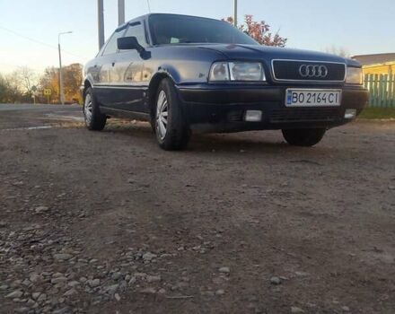 Синий Ауди 80, объемом двигателя 2 л и пробегом 334 тыс. км за 2199 $, фото 2 на Automoto.ua