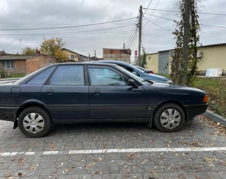 Ауди 80 1991 в Лохвице на Automoto.ua Синий Ауди 80, объемом двигателя 1.6 л и пробегом 370 тыс. км за 1793 $, фото 1 на Automoto.ua