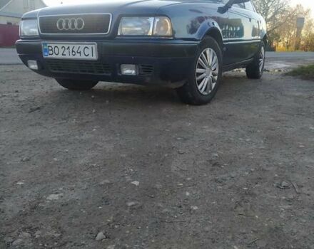 Синий Ауди 80, объемом двигателя 2 л и пробегом 334 тыс. км за 2199 $, фото 3 на Automoto.ua