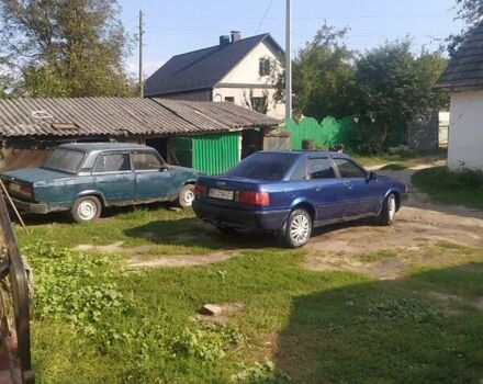 Синий Ауди 80, объемом двигателя 2 л и пробегом 334 тыс. км за 2199 $, фото 8 на Automoto.ua