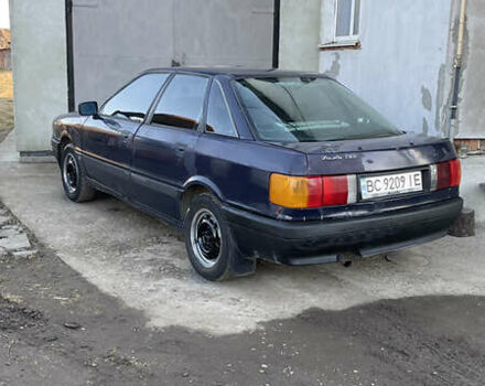 Синий Ауди 80, объемом двигателя 1.78 л и пробегом 500 тыс. км за 1400 $, фото 2 на Automoto.ua