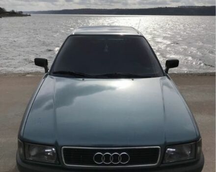 Синій Ауді 80, об'ємом двигуна 1.8 л та пробігом 341 тис. км за 2999 $, фото 3 на Automoto.ua