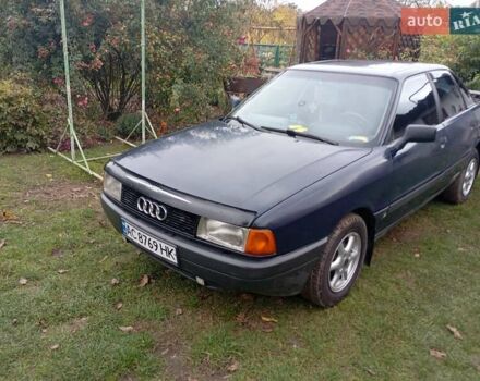 Ауди 80 1991 в Луцке на Automoto.ua Синий Ауди 80, объемом двигателя 1.6 л и пробегом 310 тыс. км за 1900 $, фото 2 на Automoto.ua