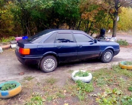 Синій Ауді 80, об'ємом двигуна 1.6 л та пробігом 200 тис. км за 860 $, фото 3 на Automoto.ua