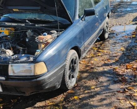 Синий Ауди 80, объемом двигателя 1.8 л и пробегом 29 тыс. км за 2000 $, фото 2 на Automoto.ua