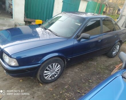 Синий Ауди 80, объемом двигателя 2 л и пробегом 334 тыс. км за 2199 $, фото 6 на Automoto.ua