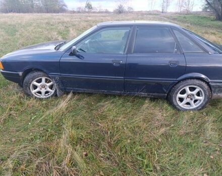 Синий Ауди 80, объемом двигателя 1.8 л и пробегом 226 тыс. км за 1781 $, фото 1 на Automoto.ua