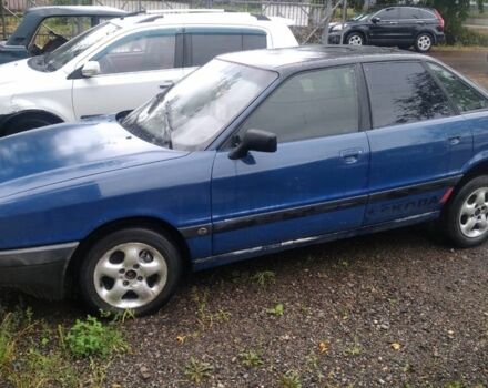 Синий Ауди 80, объемом двигателя 1.8 л и пробегом 200 тыс. км за 1300 $, фото 2 на Automoto.ua