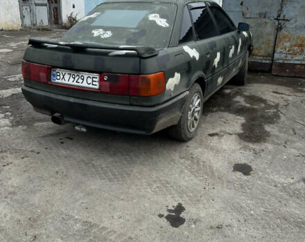 Синий Ауди 80, объемом двигателя 1.98 л и пробегом 400 тыс. км за 2000 $, фото 4 на Automoto.ua