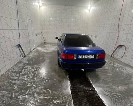 Синий Ауди 80, объемом двигателя 2 л и пробегом 398 тыс. км за 2950 $, фото 2 на Automoto.ua