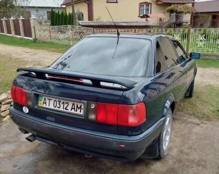 Синий Ауди 80, объемом двигателя 2 л и пробегом 340 тыс. км за 2500 $, фото 3 на Automoto.ua