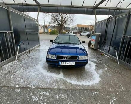 Синий Ауди 80, объемом двигателя 2 л и пробегом 398 тыс. км за 2950 $, фото 1 на Automoto.ua