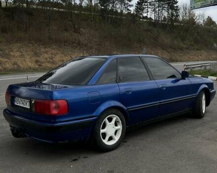 Синий Ауди 80, объемом двигателя 2 л и пробегом 398 тыс. км за 2950 $, фото 3 на Automoto.ua