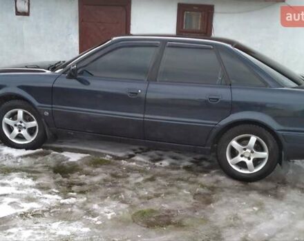 Синий Ауди 80, объемом двигателя 2.8 л и пробегом 400 тыс. км за 2700 $, фото 9 на Automoto.ua
