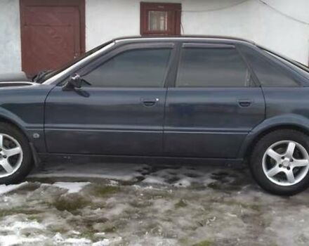 Синий Ауди 80, объемом двигателя 2.8 л и пробегом 400 тыс. км за 2700 $, фото 5 на Automoto.ua