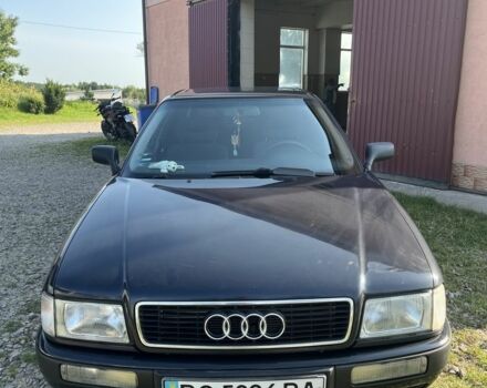 Синий Ауди 80, объемом двигателя 2 л и пробегом 280 тыс. км за 3000 $, фото 2 на Automoto.ua