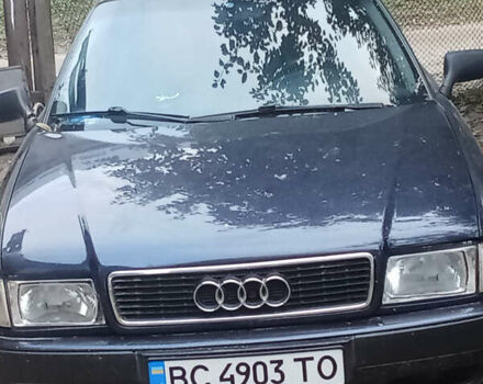 Синий Ауди 80, объемом двигателя 1.99 л и пробегом 297 тыс. км за 2700 $, фото 2 на Automoto.ua