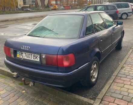 Синий Ауди 80, объемом двигателя 2 л и пробегом 350 тыс. км за 1299 $, фото 4 на Automoto.ua