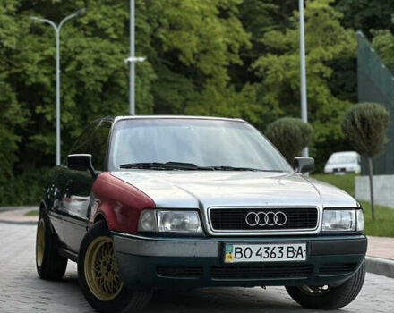 Синій Ауді 80, об'ємом двигуна 2 л та пробігом 320 тис. км за 1800 $, фото 1 на Automoto.ua